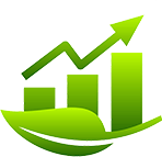 Picture of a green arrow representing economic growth from Champ Landfill.